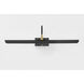 Elowen 14 watt 24 inch Aged Old Bronze Picture Light Wall Light